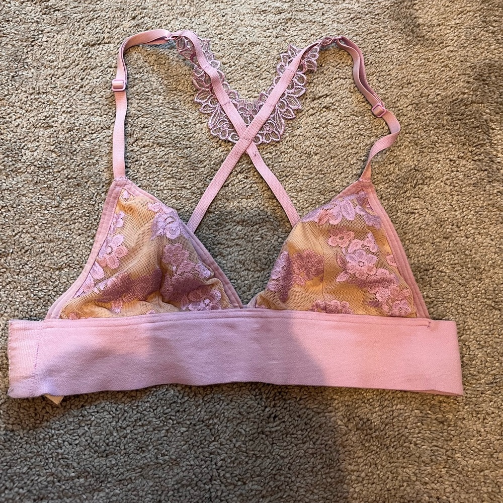 Victoria’s Secret pink bralette